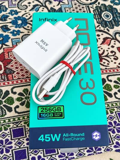 Infinix Note 30 8/256GB  | Box + Charger  | Premium Look