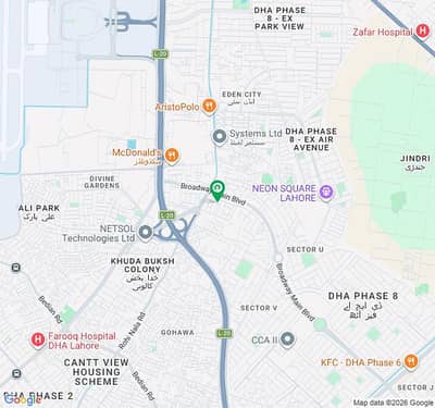 8 MARLA COMMERCIAL PLOT FILE LOCATED IN THE BEST BLOCK OF DHA LAHORE.