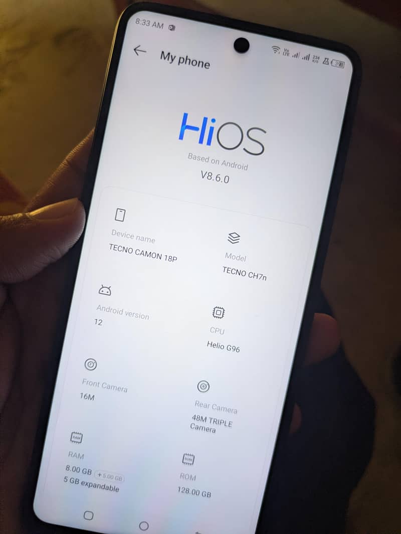 Tecno CAMON 18 Pro 4