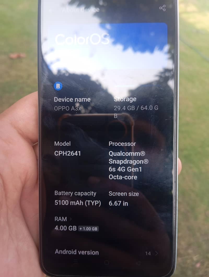 OPPO A3x 3