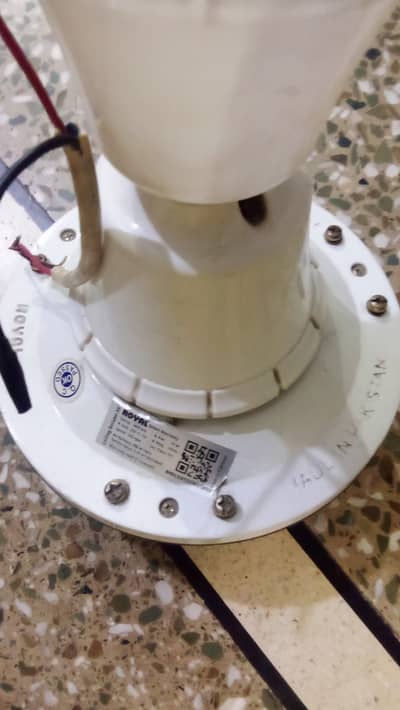 Celling fan Royal company white