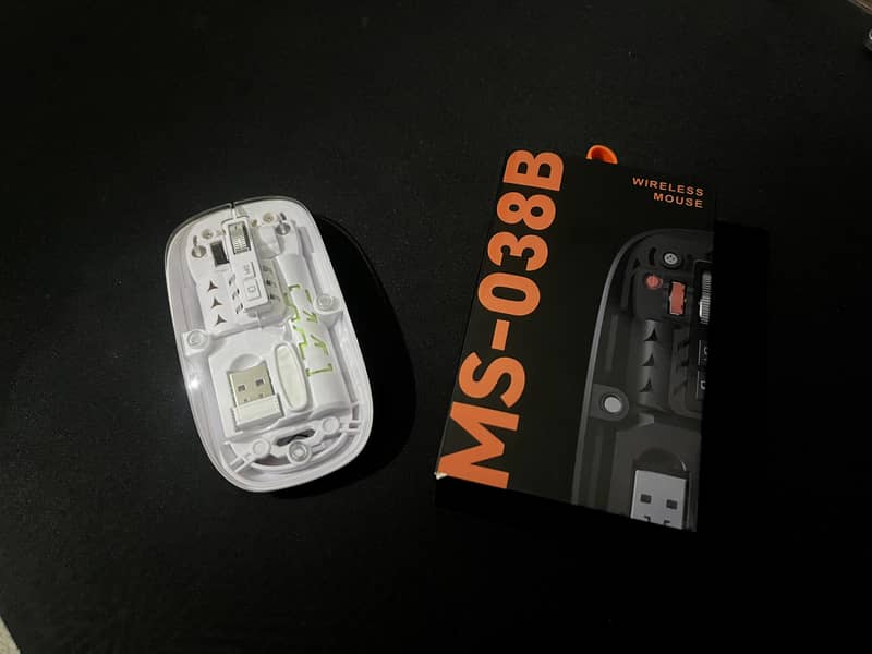 Transparent Wireless Rechargeable Mouse 0