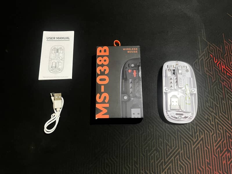 Transparent Wireless Rechargeable Mouse 1