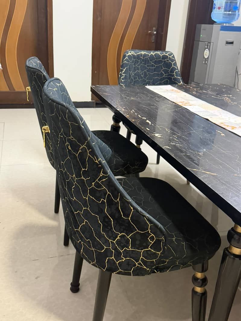 6 seater dining table set 4