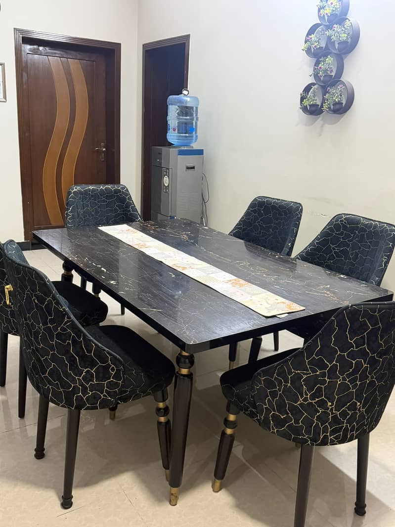 6 seater dining table set 2