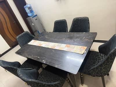 6 seater dining table set