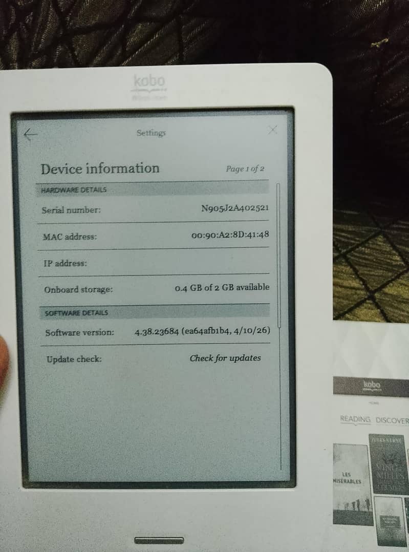 kobo touch 1