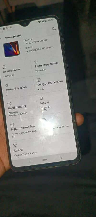 One Plus 6T