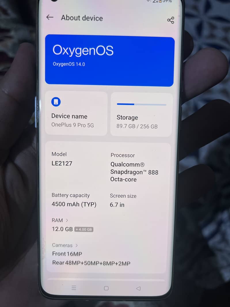 One Plus 9 Pro 5