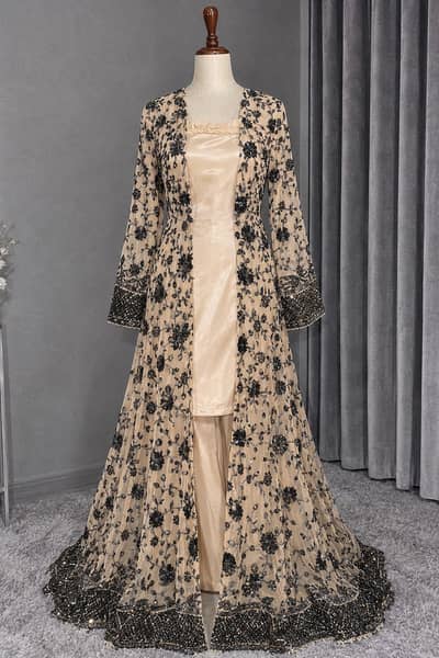 Luxury 3 piece designer dress