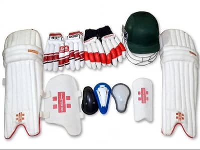 Gray Nicolls hard ball  kit  pads gloves  helmet full set