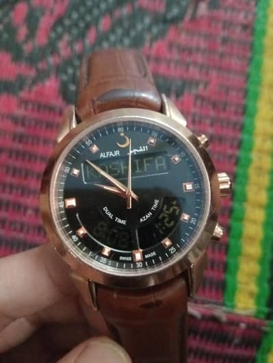 Alfajr WA-10 Islamic Watch with Azan Alarm