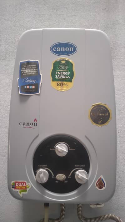 canon gas gyser perfect working 9/10 condition