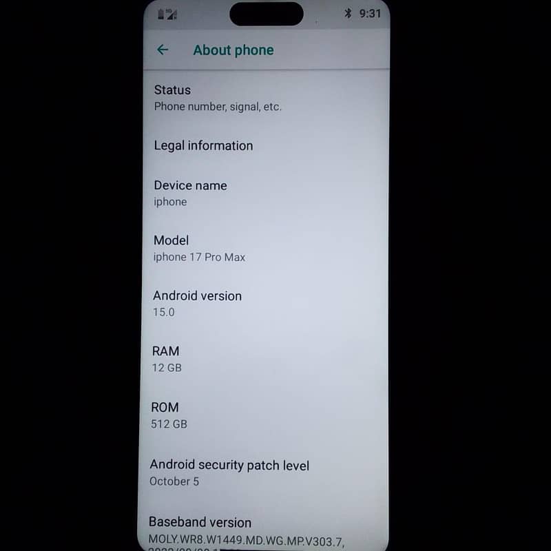 Apple iPhone 17 Pro Max 2