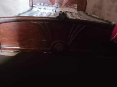 wooden double bed for sale