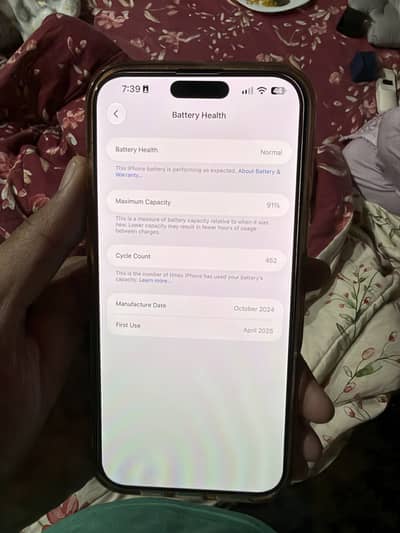 Apple iPhone 16 Pro Max golden256 gb pta approved