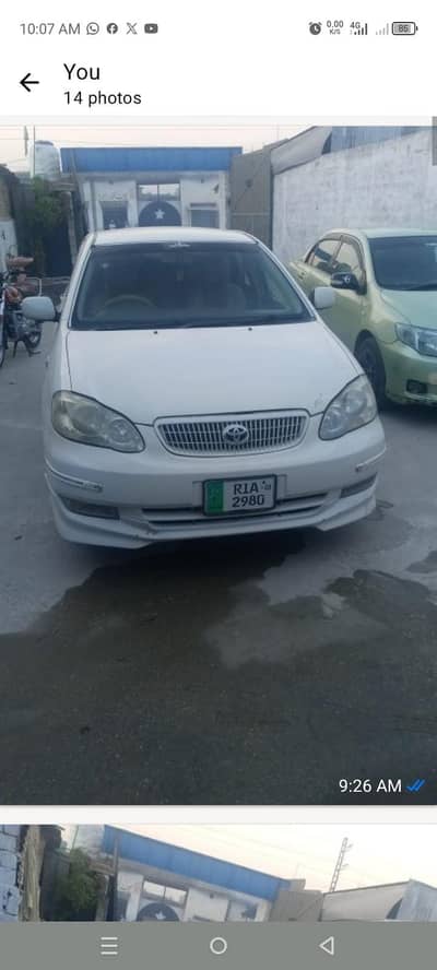 Toyota Corolla XLI 2008