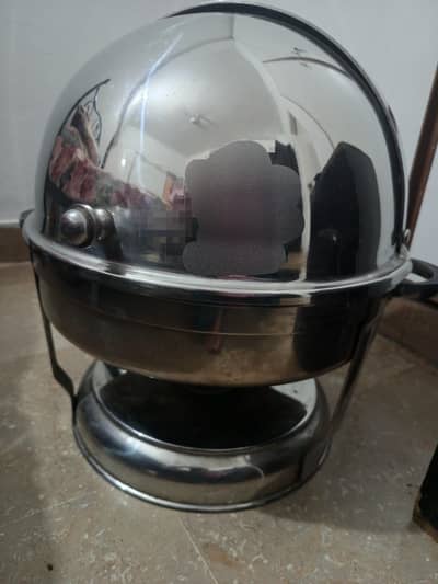 roll-top chafing dish (warmer dish)