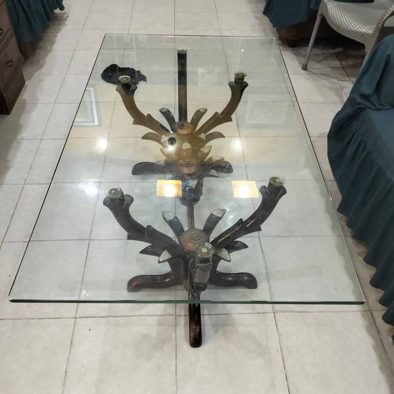 one table 2 side tables condition 9/10 1
