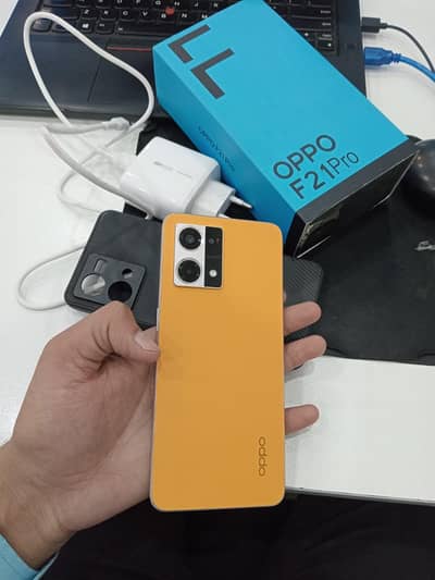 OPPO F21 Pro box charger pack phone