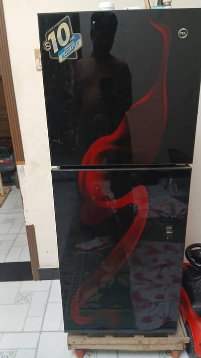 PEL Original Refrigerator l Black Glass Door l 4-5 Years Warranty
