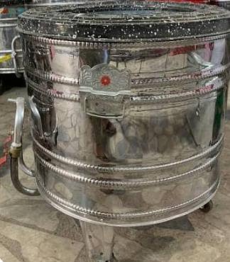 Brand New Large Stainless Steel Tandoor – Never Used