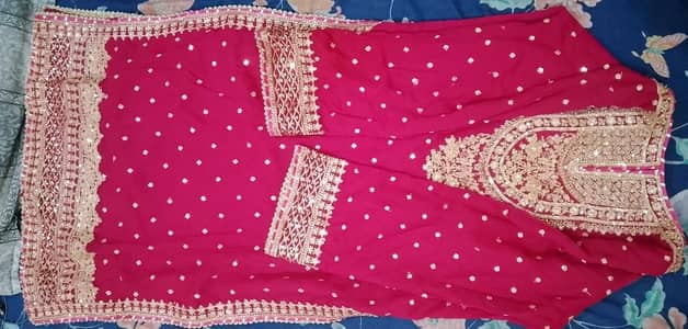 Long shirt with shrara and duppata