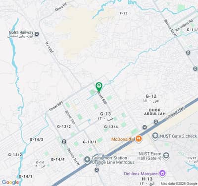 G-13/3 ideal Location Plot for Sale size 50+90