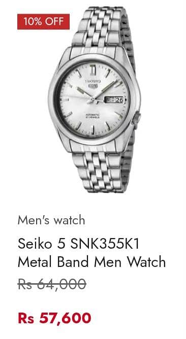 seiko5 for sale