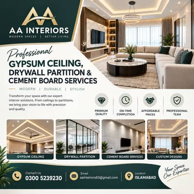 Customized Office Layout & Design , Glass Partitions & Office Cabins