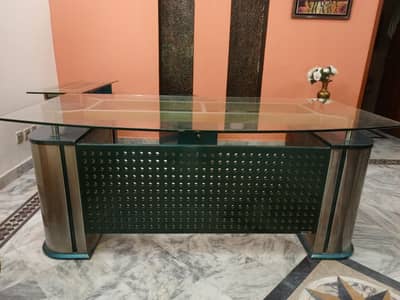 Office table with 3 drawers mini table + Computer table