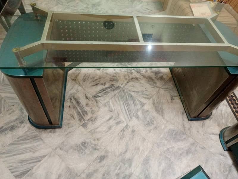 Office table with 3 drawers mini table + Computer table 3