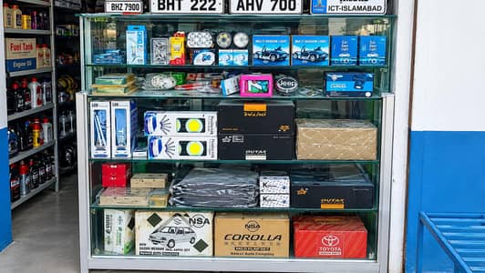 Alumonium showcase for sale