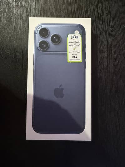 iPhone 17 Pro Max 100% battery Pta (256gb)