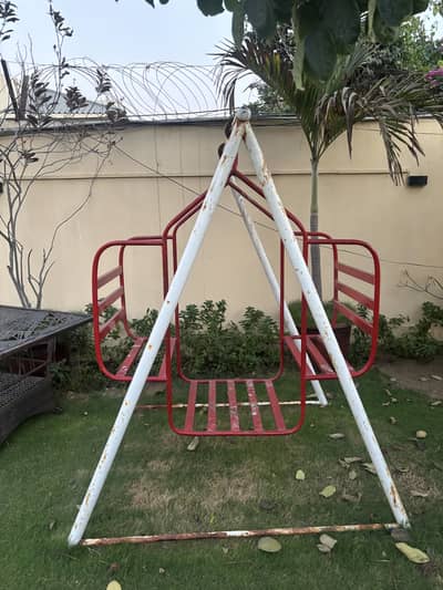 Slide and swings