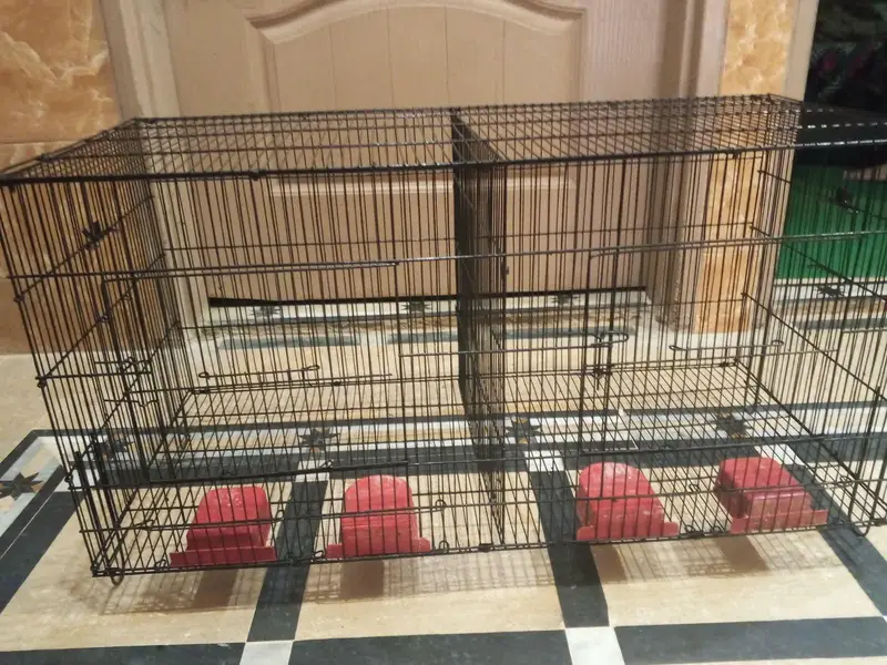 1.5 by 3ft cage used like new — photo 4