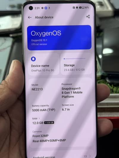 One Plus 10 Pro 5g 12/512