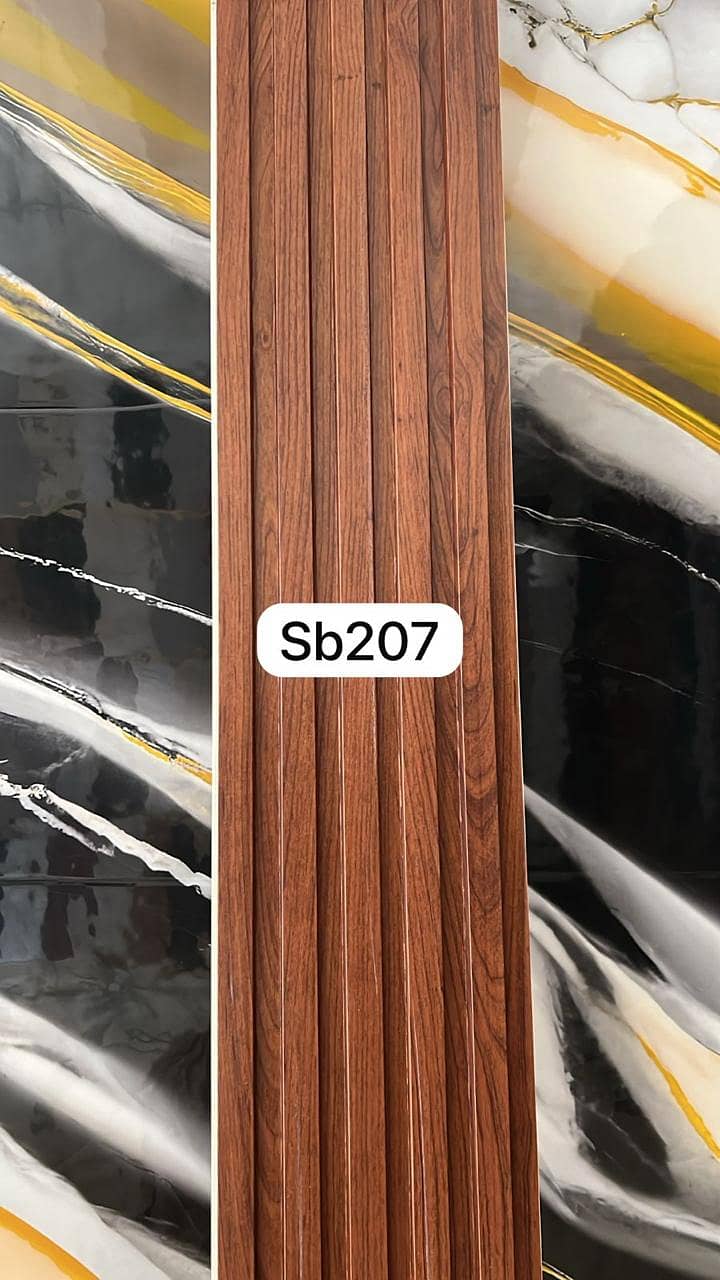 PVC wall panel-Wpc fluted panel-Wall panel-Solid panel-Wall sheet 3