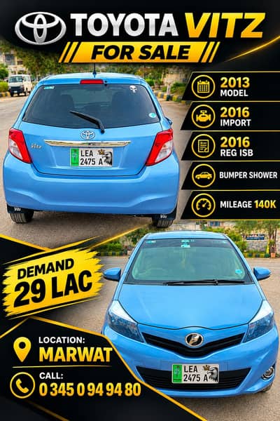 Toyota Vitz 2013
