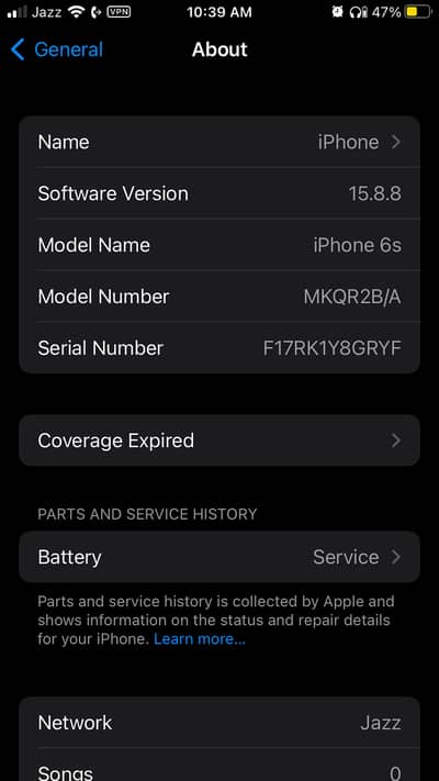 iPhone 6s 64 GB PTA Approved All OK
