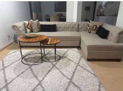 L shape sofa