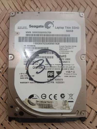 Laptop Hard 500 GB