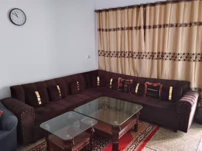 7 Seater L shape Sofa Molty Foam Velvet