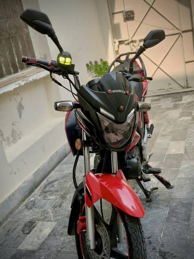 Honda CB 150F (2021/22model) Red | PPF Laminated