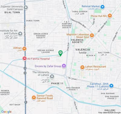 20 Marla Plot For Sale In Punjab Comparative Society Pine Avenue Road Lahore
