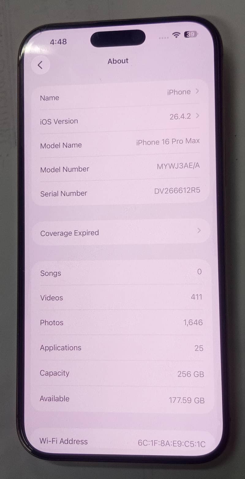 Apple iPhone 16 Pro Max 5