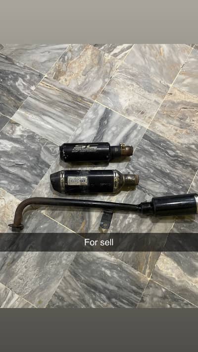 Used exhaust