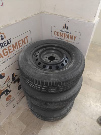 14 inch used Tyre with Rims