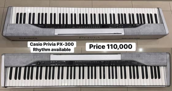 Casio privia Px-300 Digital piano 88 hammer weighted keys / Keyboard
