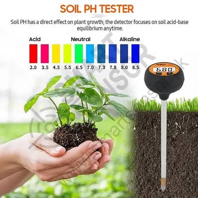 Soil pH Meter | Digital Soil Tester | Digital Soil Meter |Smart Sensor